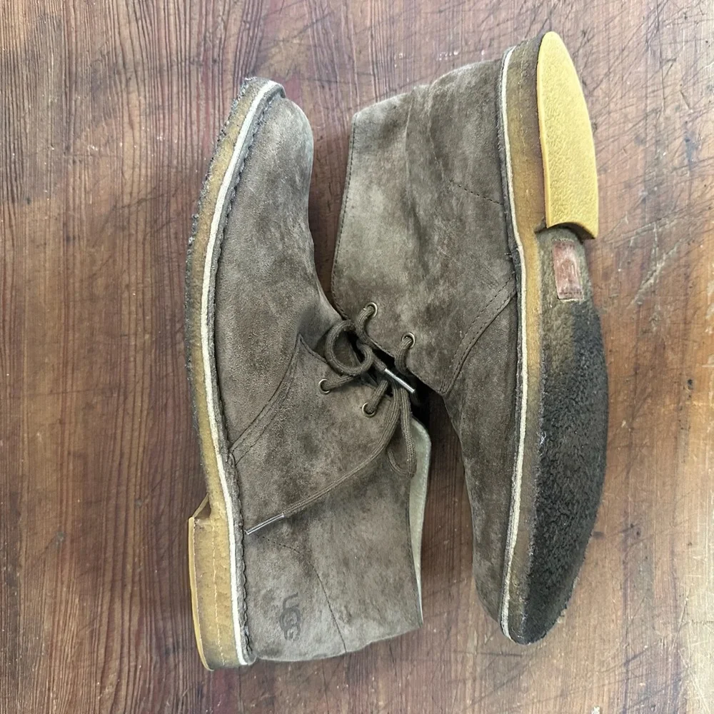 UGG Leighton Chukka Boots Men’s 10 – Suede Comfort Casual Everyday